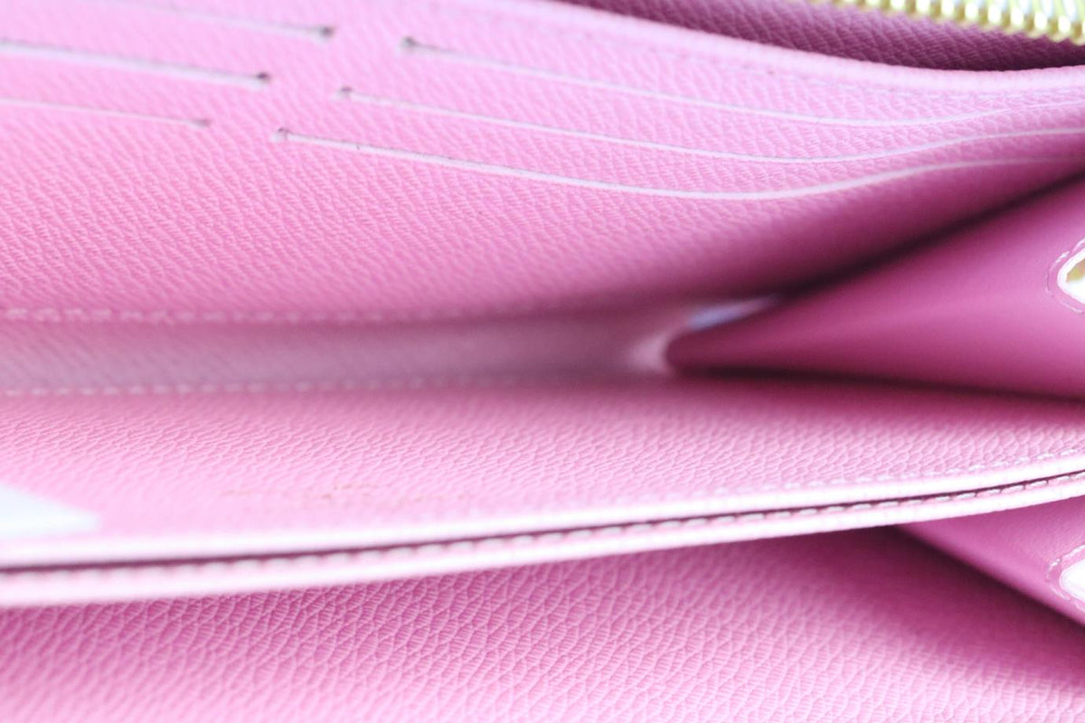 LOUIS VUITTON ZIPPY SPRING IN THE CITY MONOGRAM COATED CANVAS AND LEATHER WALLET