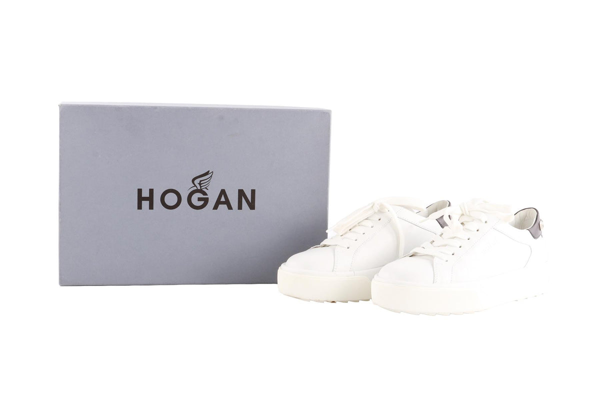 HOGAN WHITE LEATHER SNEAKERS EU 38 UK 5 US 8