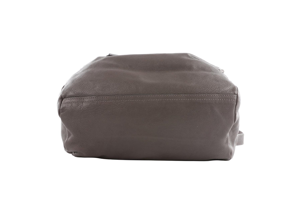GIVENCHY GREY PANDORA MEDIUM LEATHER SHOULDER BAG