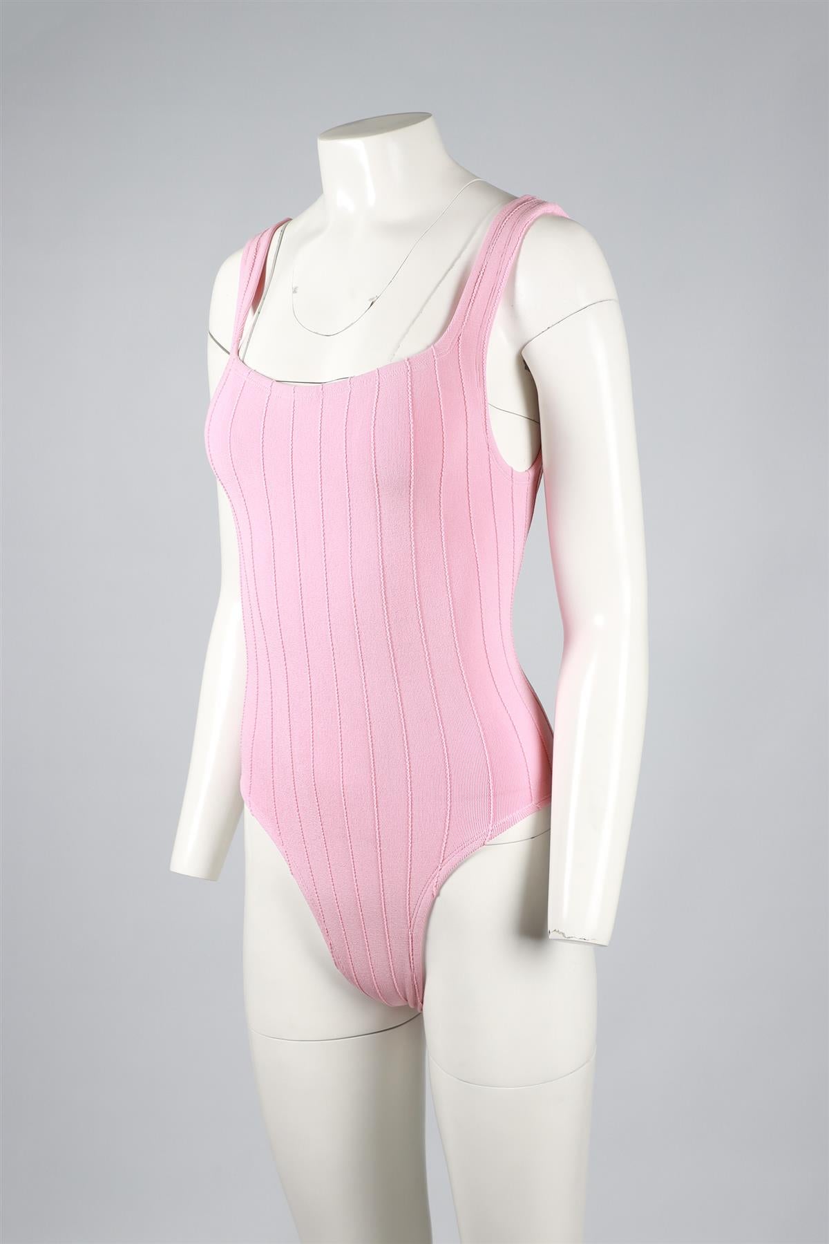 HUNZA G PINK SWIMSUIT