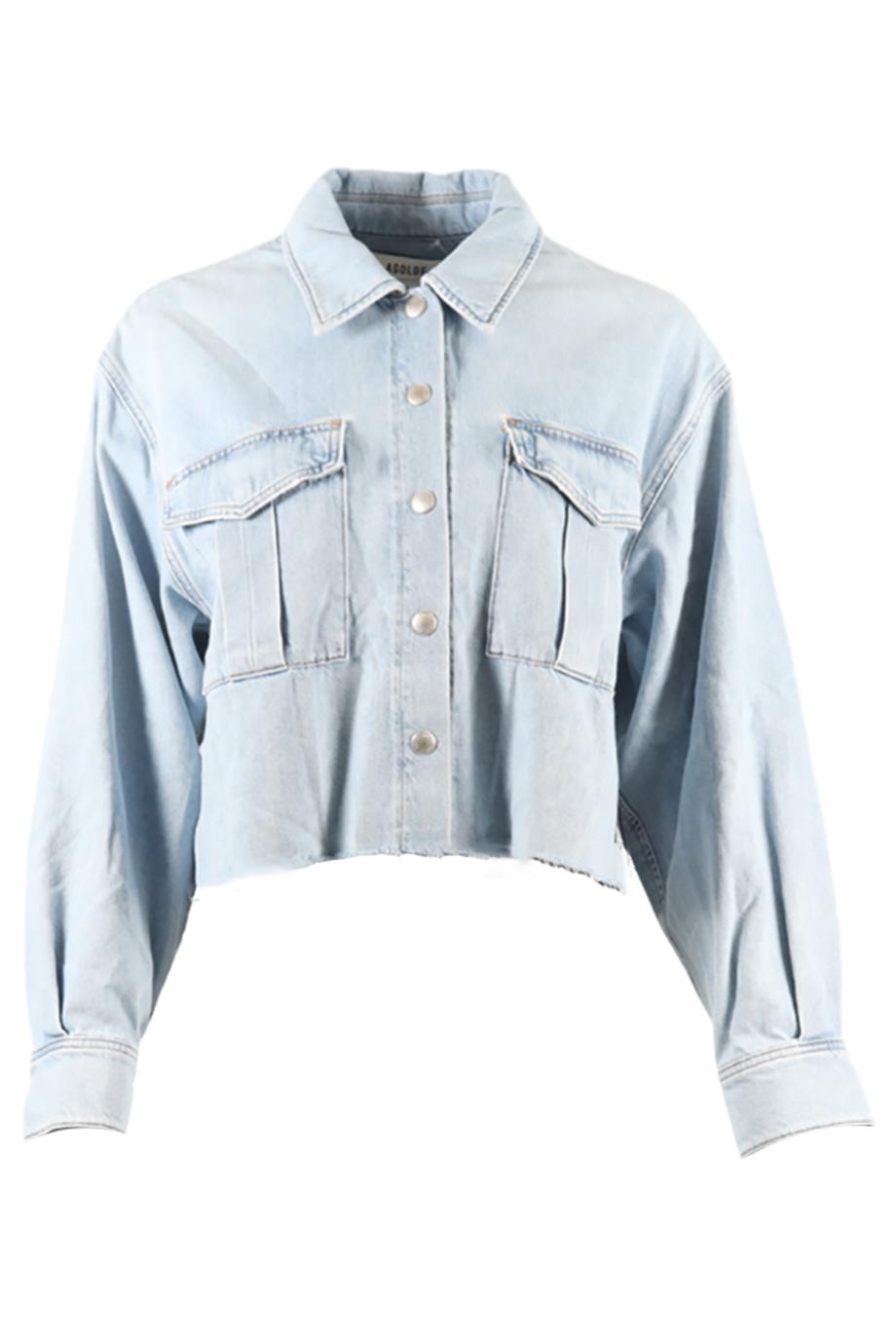AGOLDE DENIM SHIRT XSMALL
