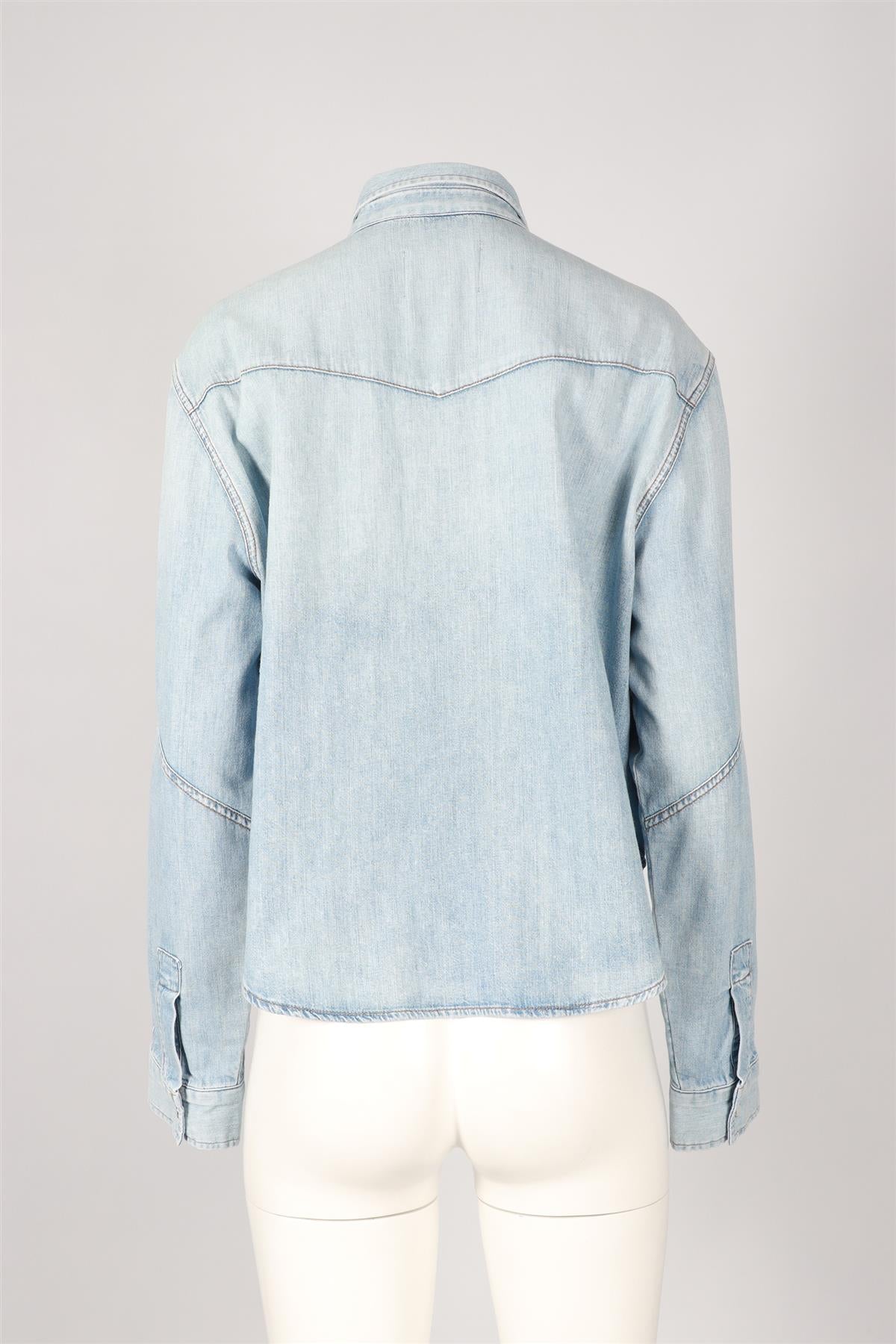 CITIZENS OF HUMANITY BLUE DENIM SHIRT