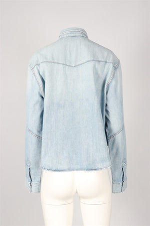 CITIZENS OF HUMANITY BLUE DENIM SHIRT