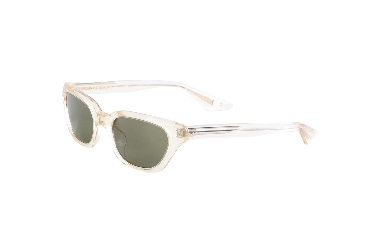 OLIVER PEOPLES + KHAITE NEUTRALS CAT EYE ACETATE SUNGLASSES