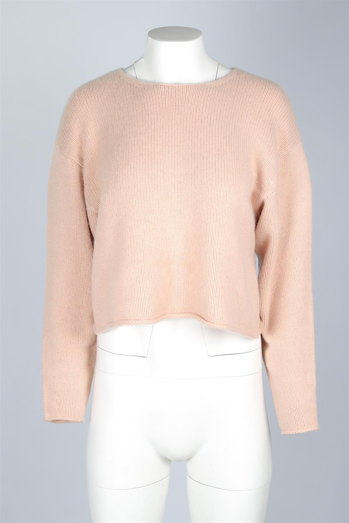 CHLOÉ PINK CASHMERE SWEATER XSMALL