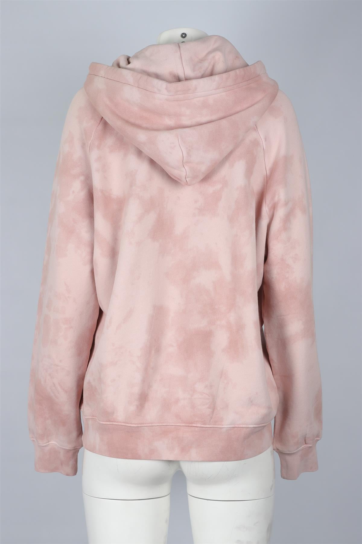 NINETY PERCENT PINK COTTON HOODIE SMALL