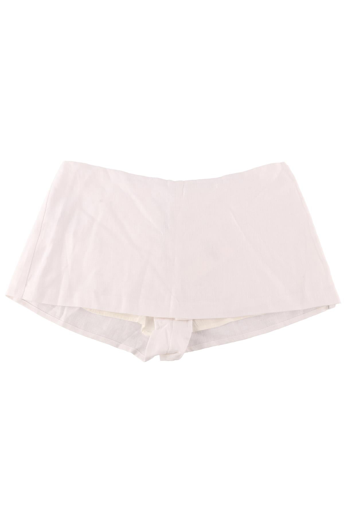 REFORMATION WHITE LINEN SHORTS US 2 UK 6
