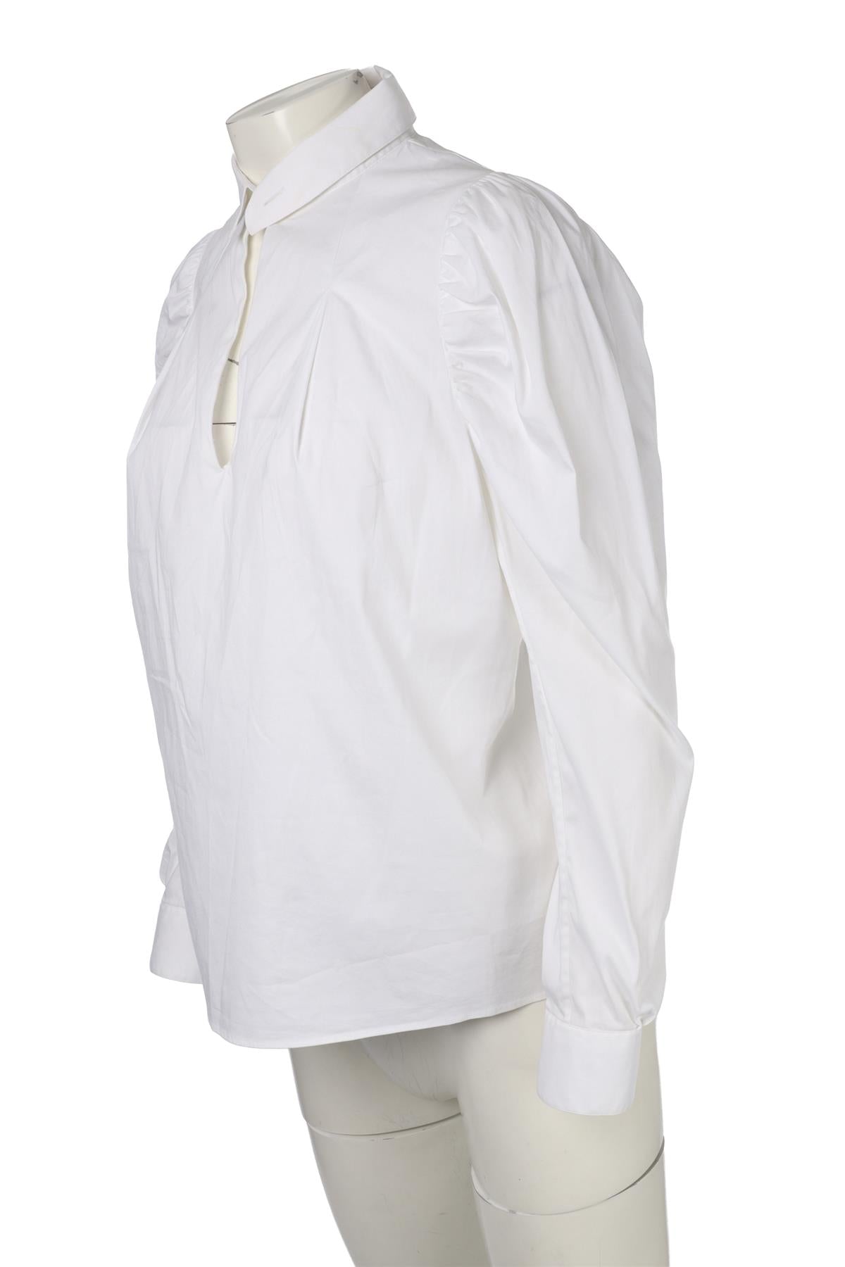 WHITE COTTON SHIRT
