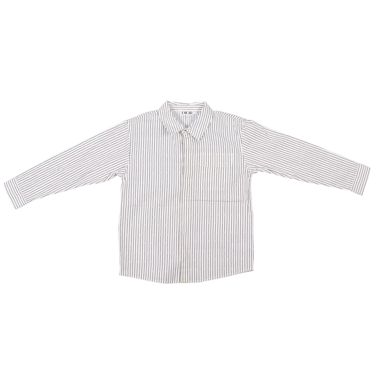 CHRISTIAN DIOR BLACK AND WHITE KIDS BOYS COTTON SHIRT 8 YEARS