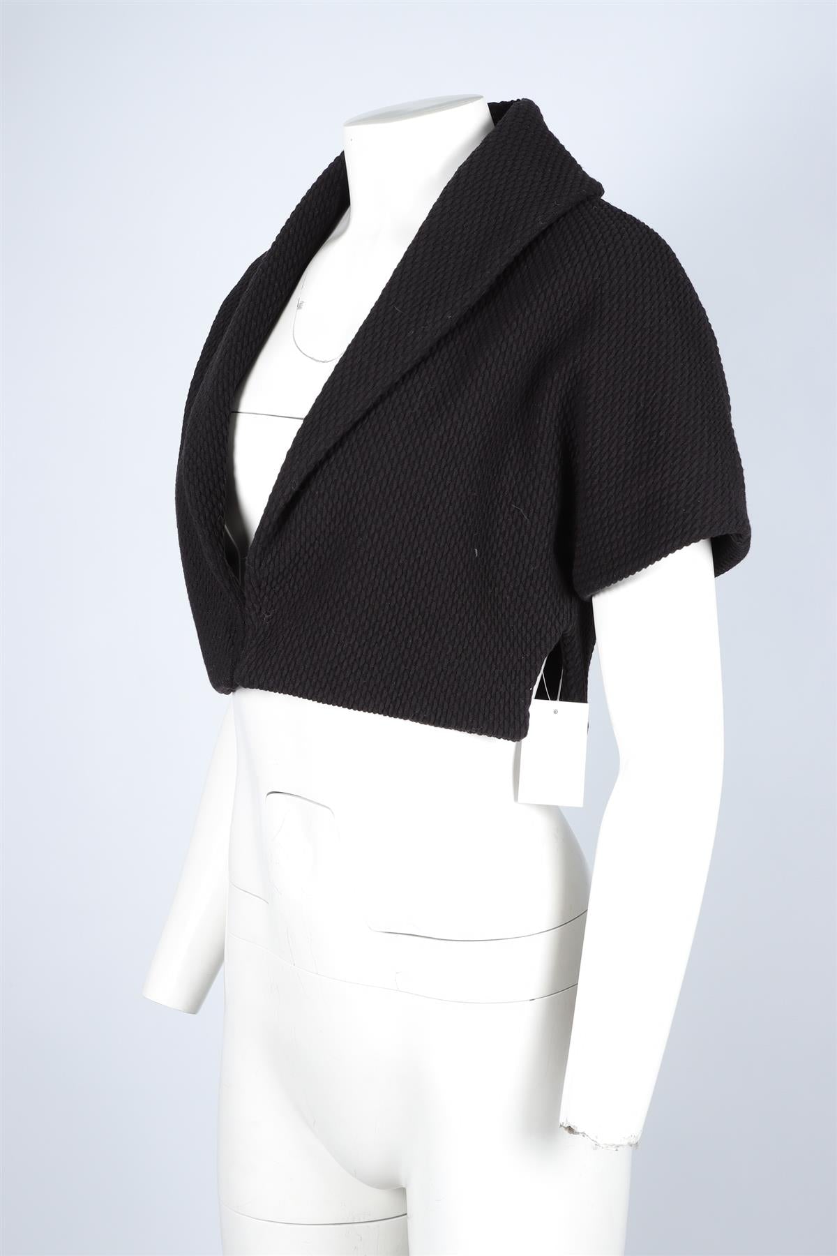 ALAÏA BLACK WOOL JACKET FR 40 UK 12