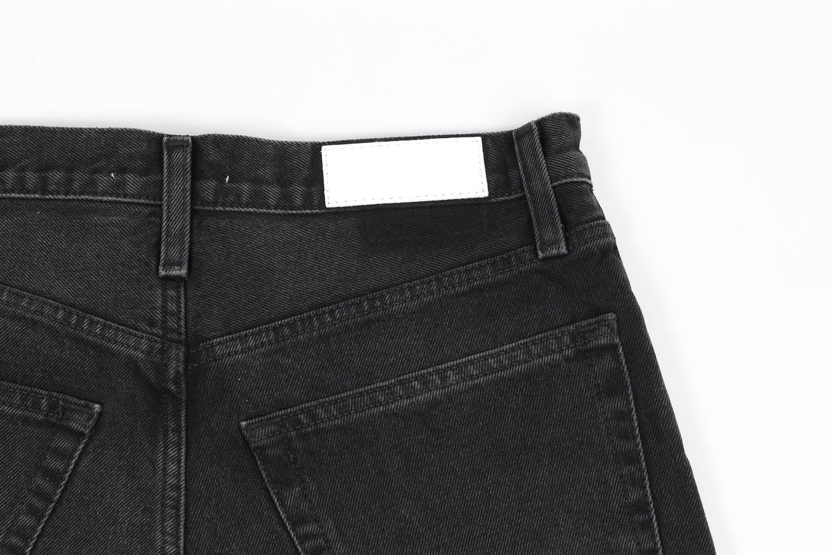 RE/DONE HIGH RISE DENIM SHORTS W27 UK 8-10