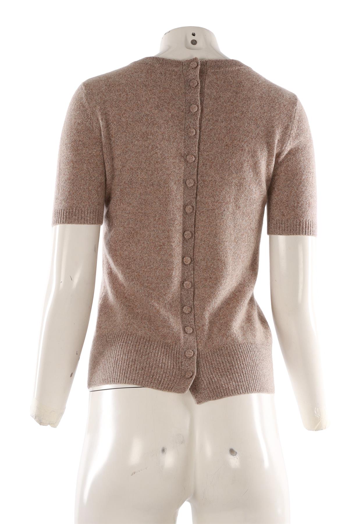 BEIGE CASHMERE SWEATER