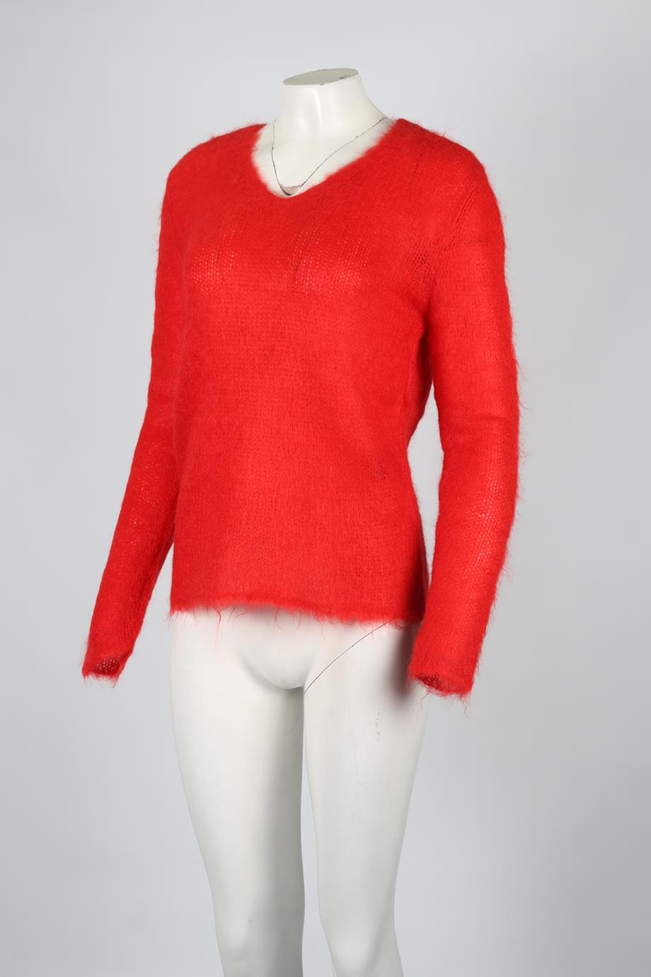 SAINT LAURENT MOHAIR BLEND SWEATER XSMALL