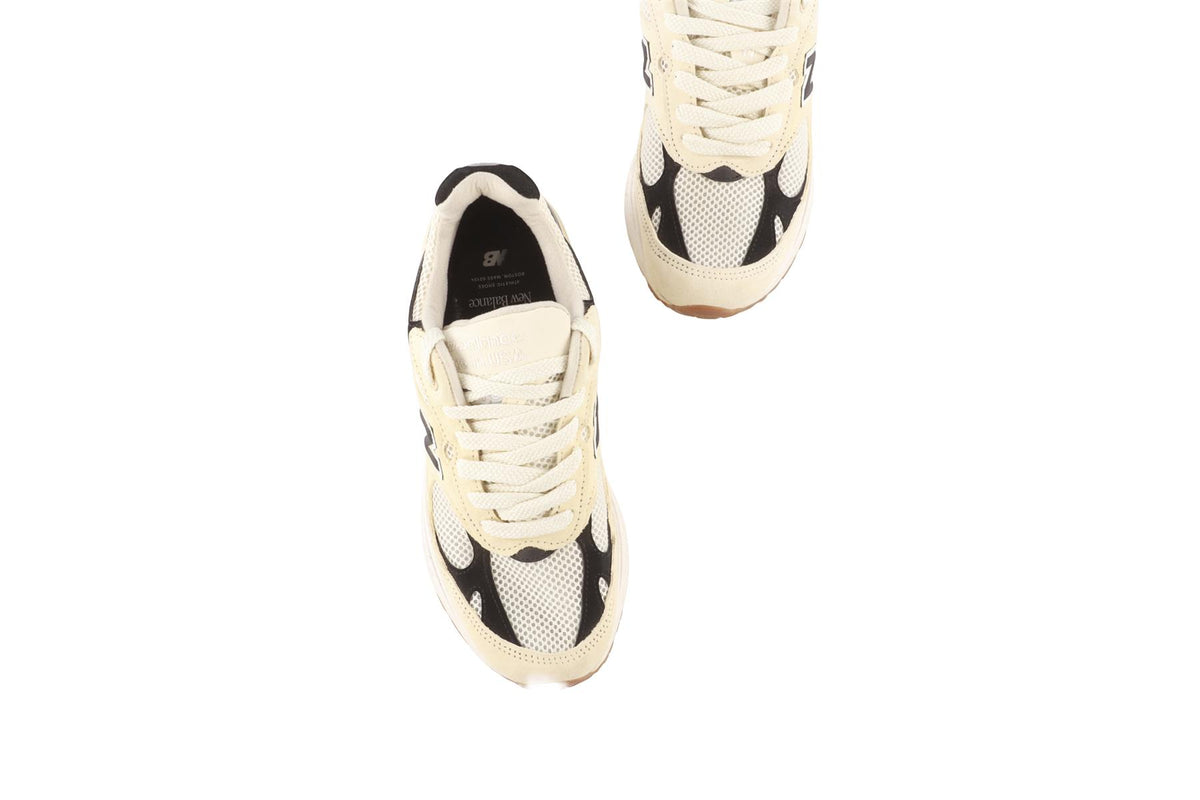 NEW BALANCE + TEDDY SANTIS CREAM 993 SEA SALT BLACK SNEAKERS EU 38.5 UK 5.5 US 6