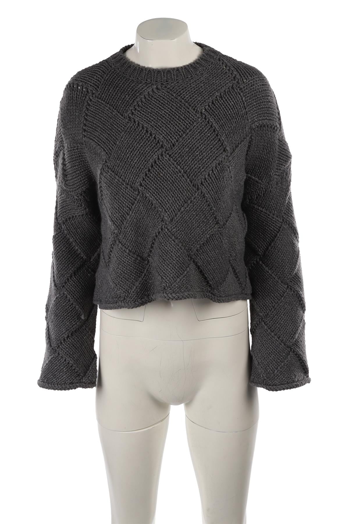 GREY WOOL SWEATER