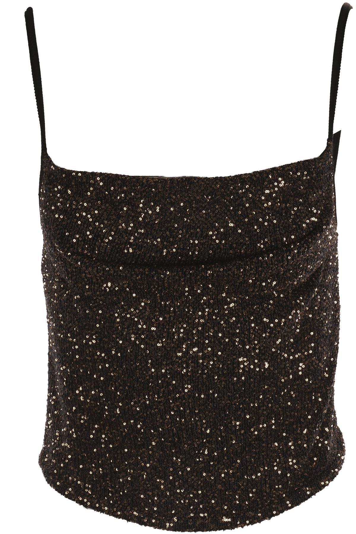 ALTUZARRA BLACK KNIT TOP XSMALL