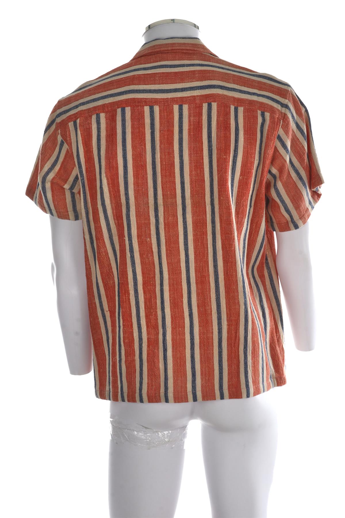 HARAGO MULTI MEN'S COTTON SHIRT SMALL