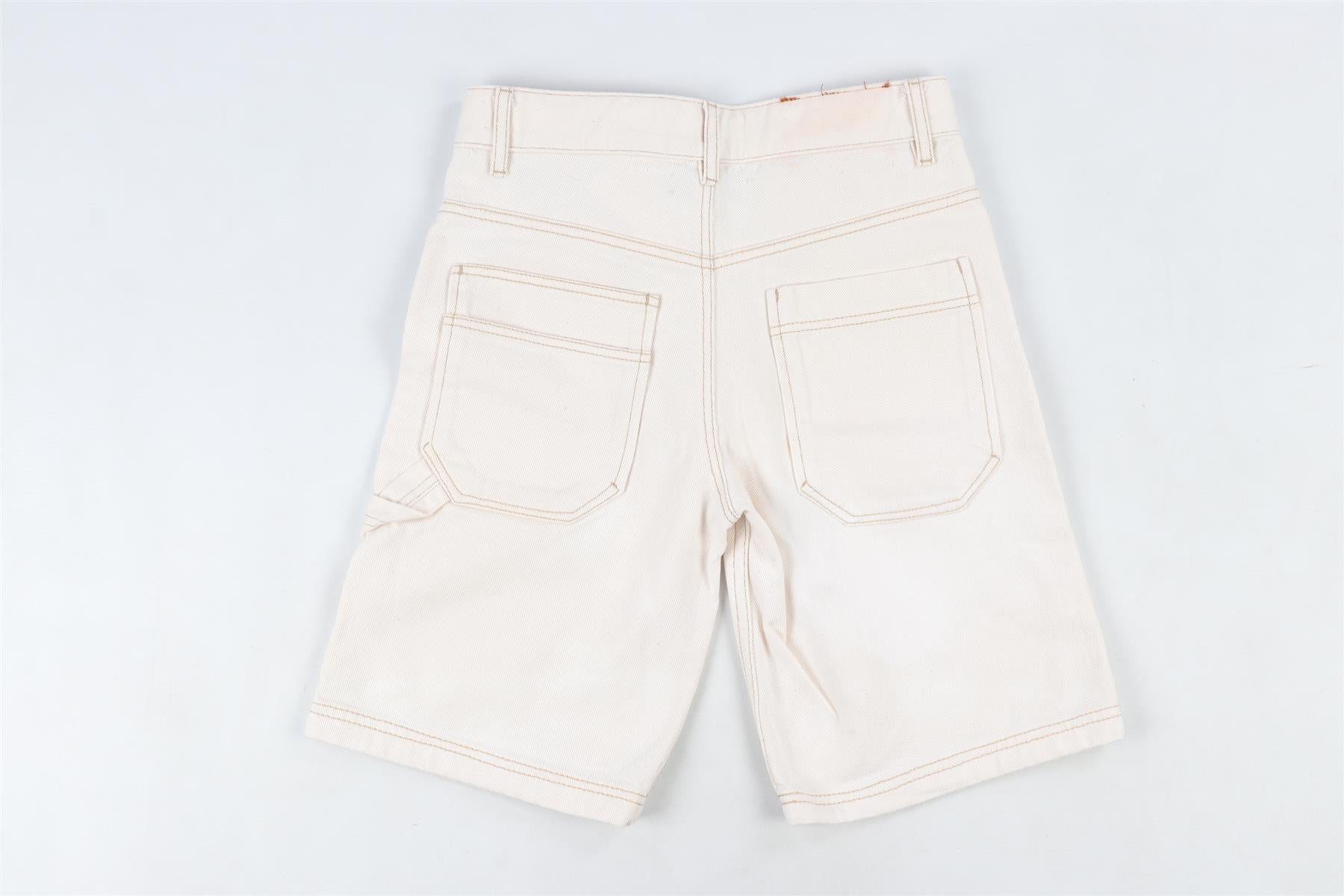 JACQUEMUS BEIGE KIDS BOYS SHORTS 10 YEARS