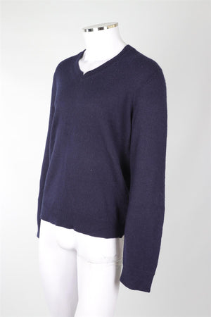 PRADA BLUE MEN'S MOHAIR SWEATER IT 52 UK 42