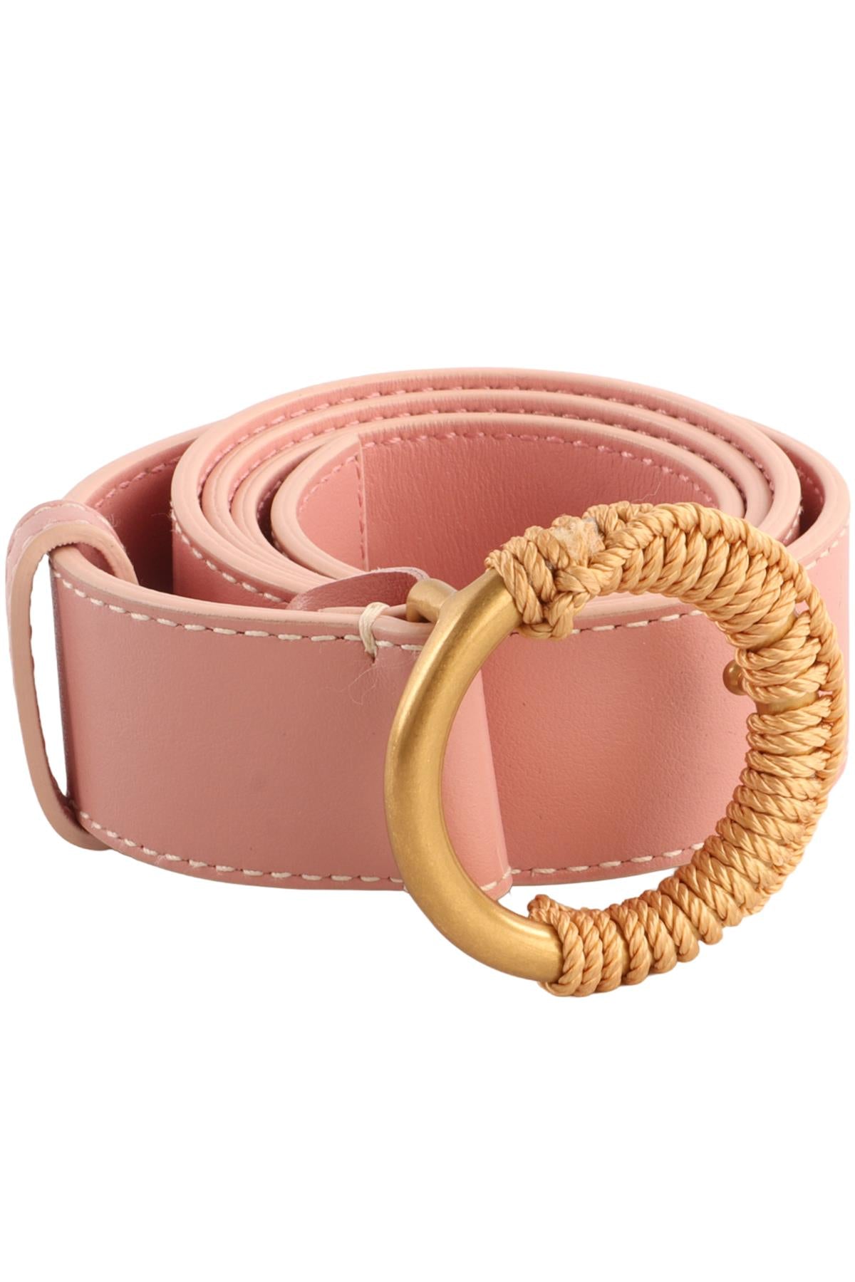 ROKSANDA PINK LEATHER WAIST BELT SMALL