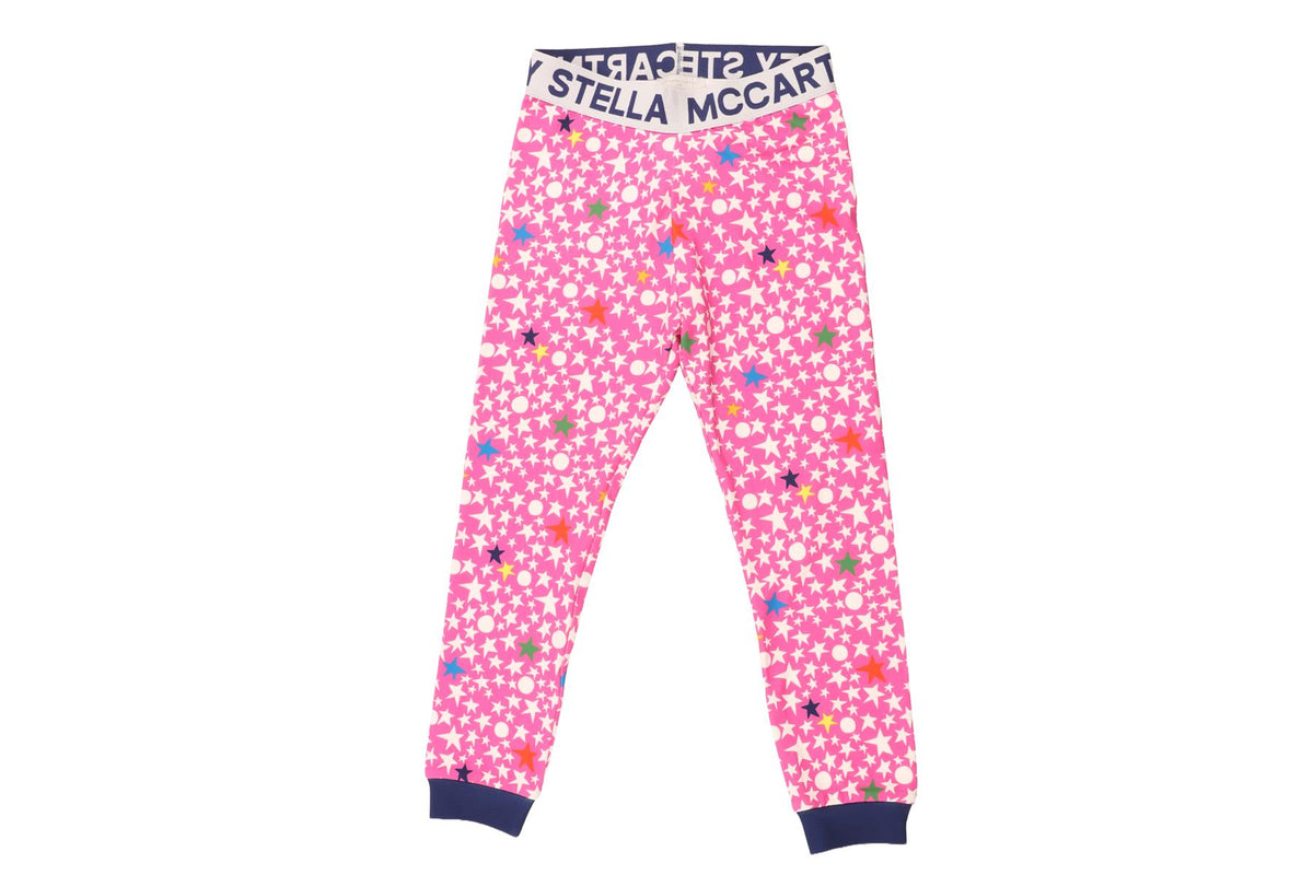 STELLA MCCARTNEY PINK KIDS GIRLS LEGGINGS 8 YEARS