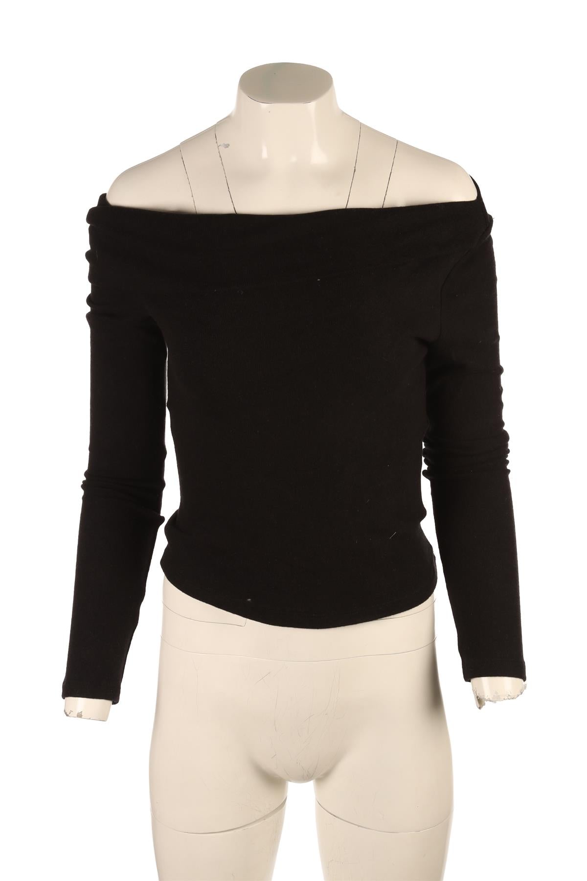 REFORMATION BLACK COTTON TOP SMALL