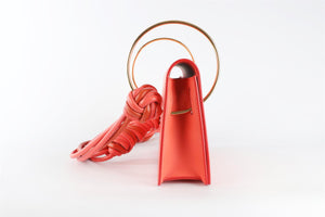 ROKSANDA ORANGE DIA LEATHER SHOULDER BAG