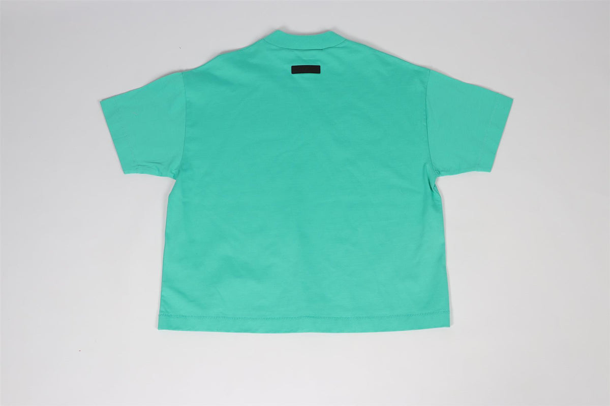 ESSENTIALS GREEN KIDS BOYS T-SHIRT 10 YEARS