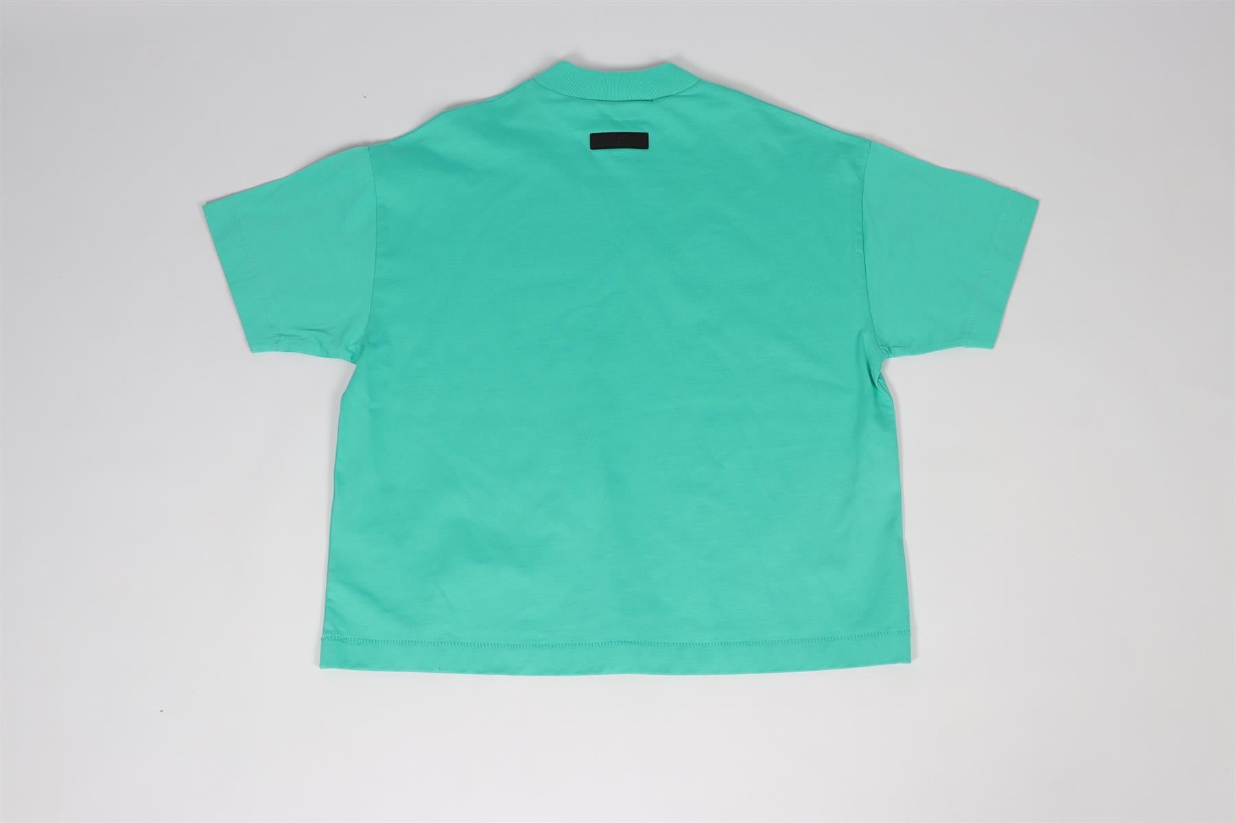 ESSENTIALS GREEN KIDS BOYS T-SHIRT 10 YEARS