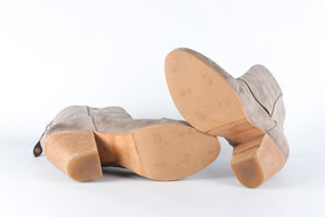RAG & BONE GREY SUEDE ANKLE BOOTS EU 38 UK 5 US 8
