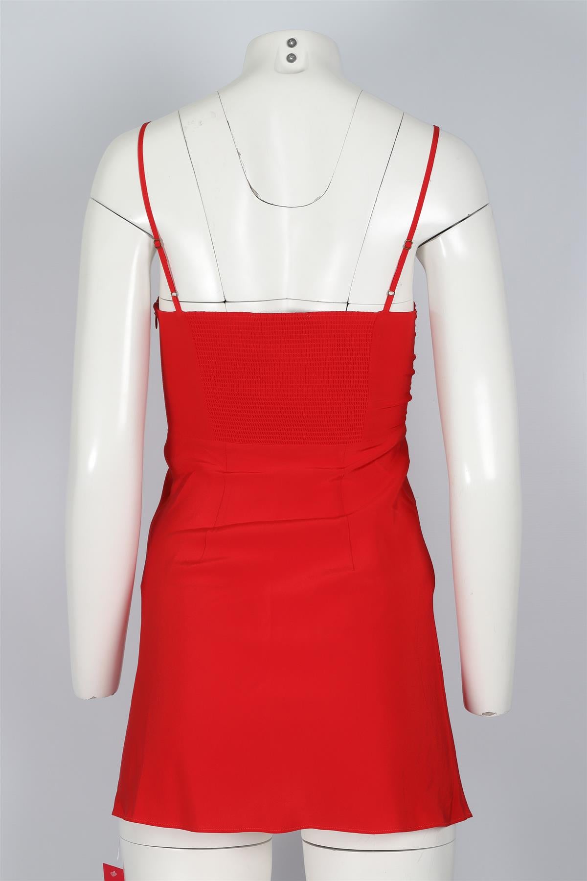 REALISATION PAR RED SILK MINI DRESS XSMALL