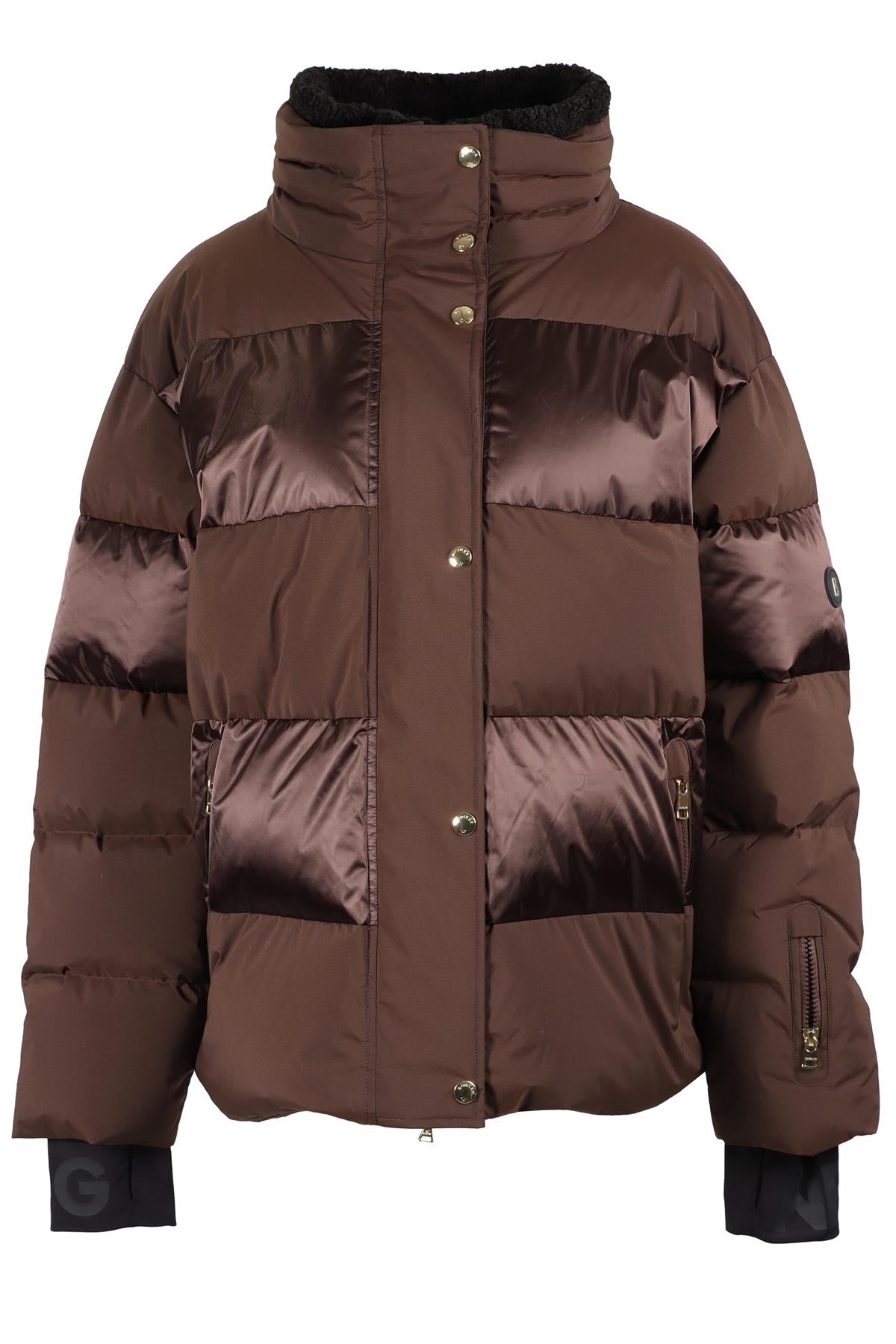 BOGNER BROWN PADDED DOWN JACKET EU 44 UK 18