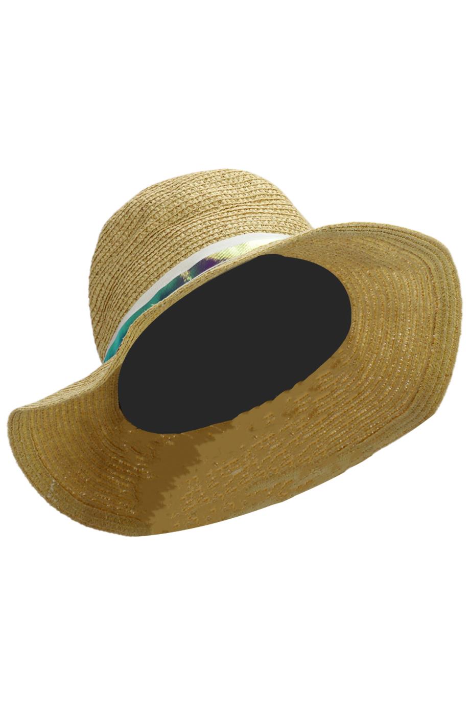 MAISON MICHEL STRAW HAT MEDIUM