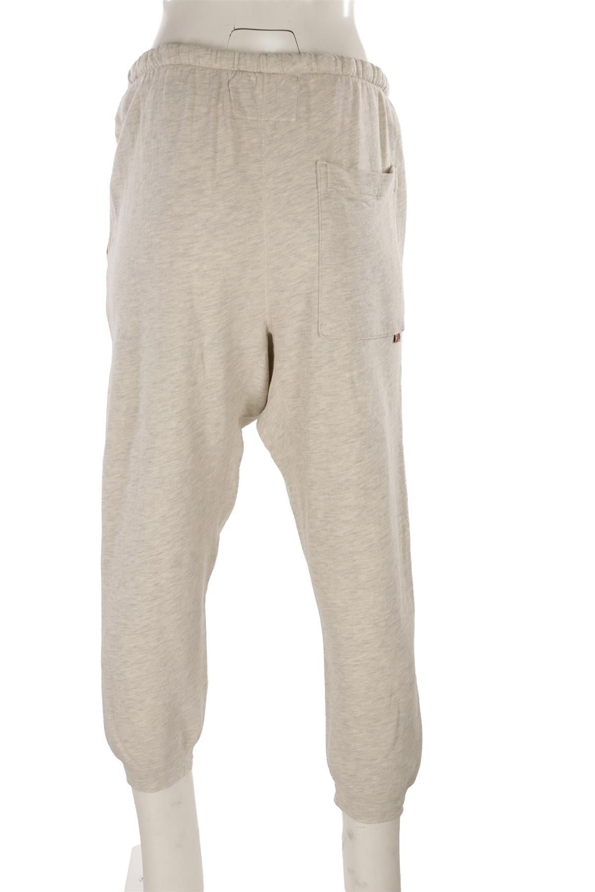 FREE CITY GREY COTTON TRACK PANTS XSMALL