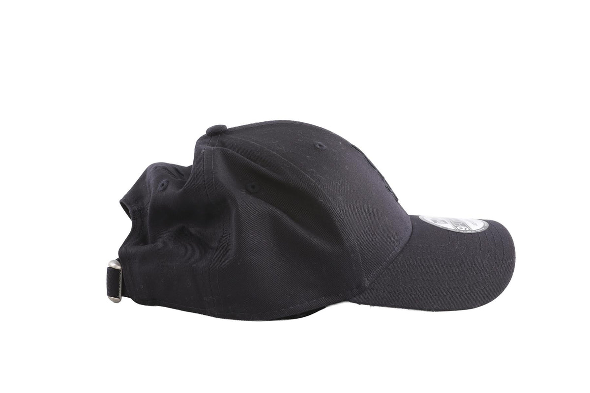 SAINT LAURENT + NEW ERA NAVY COTTON BASEBALL CAP