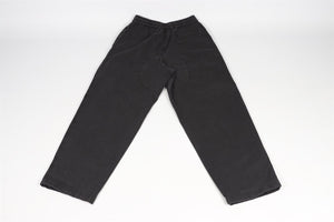 ACNE STUDIOS BLACK MEN'S COTTON WIDE LEG PANTS EU 46 UK/US WAIST 30