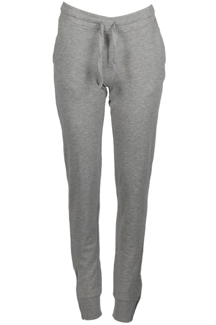 ANINE BING COTTON JERSEY TRACK PANTS MEDIUM