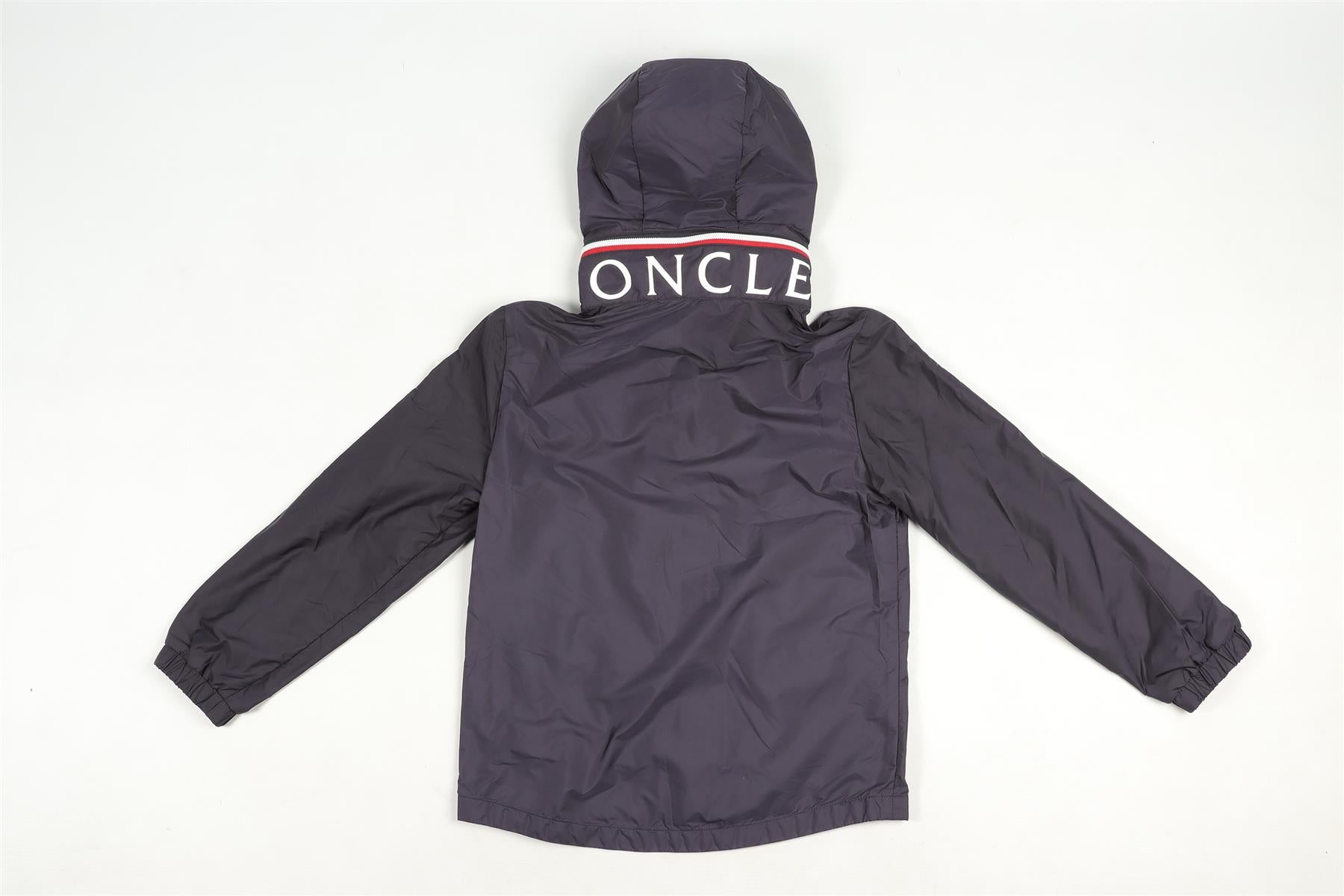 MONCLER NAVY KIDS BOYS NYLON JACKET 8 YEARS