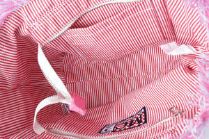 MC2 SAINT BARTH MULTI COTTON TOTE BAG