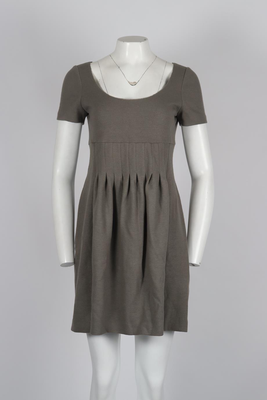 FENDI WOOL MINI DRESS IT 42 UK 10