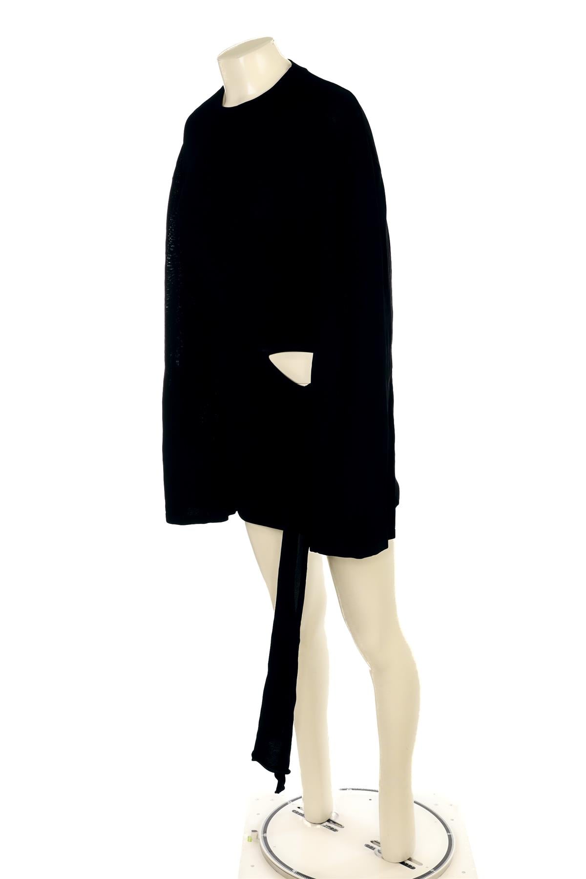 ARAKII BLACK KNIT MINI DRESS SMALL