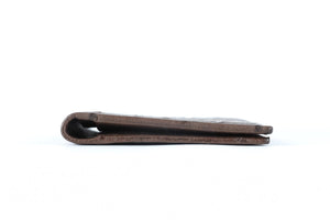 GUCCI BROWN OSTRICH LEATHER WALLET