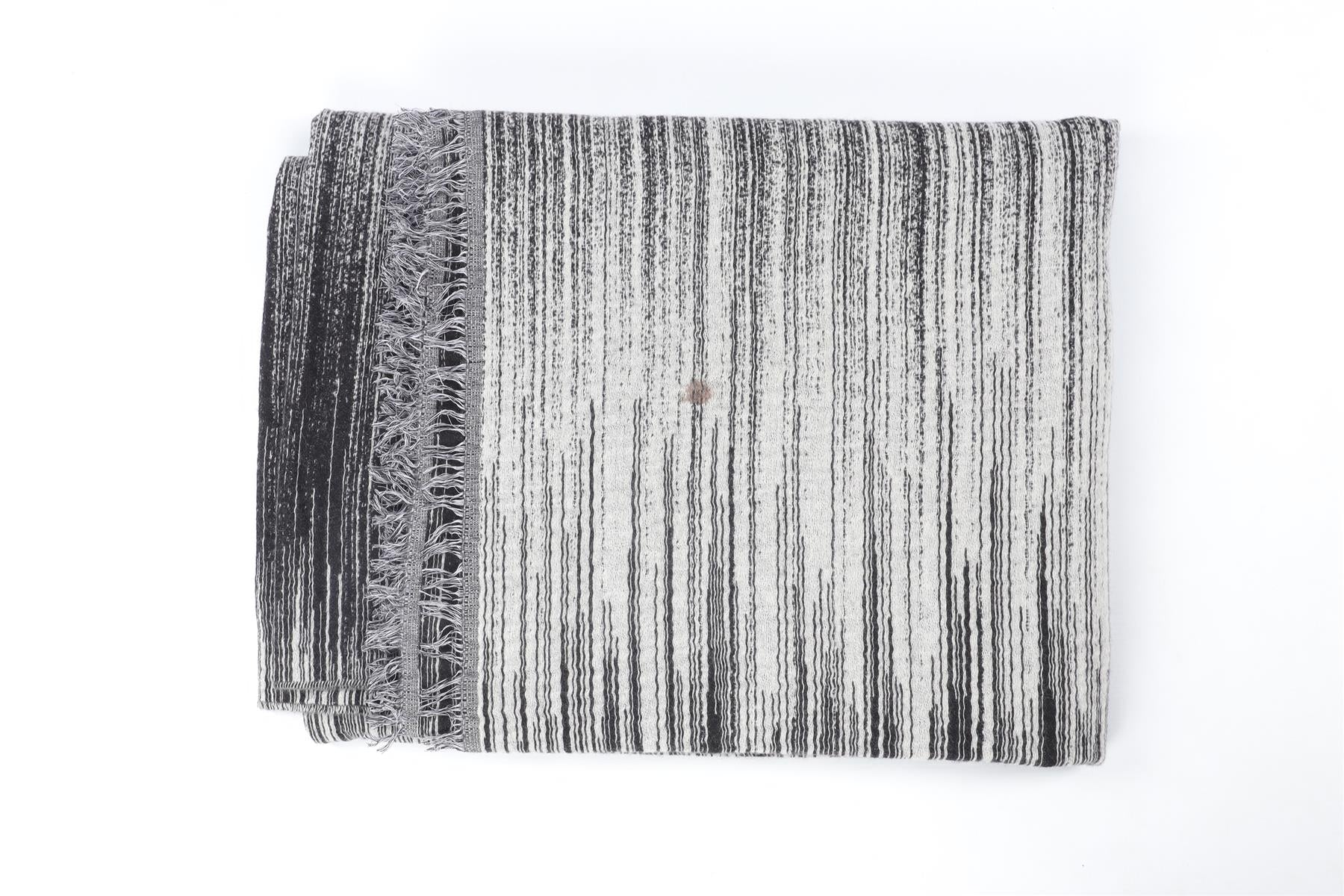 OYUNA GREY CASHMERE THROW ONE SIZE