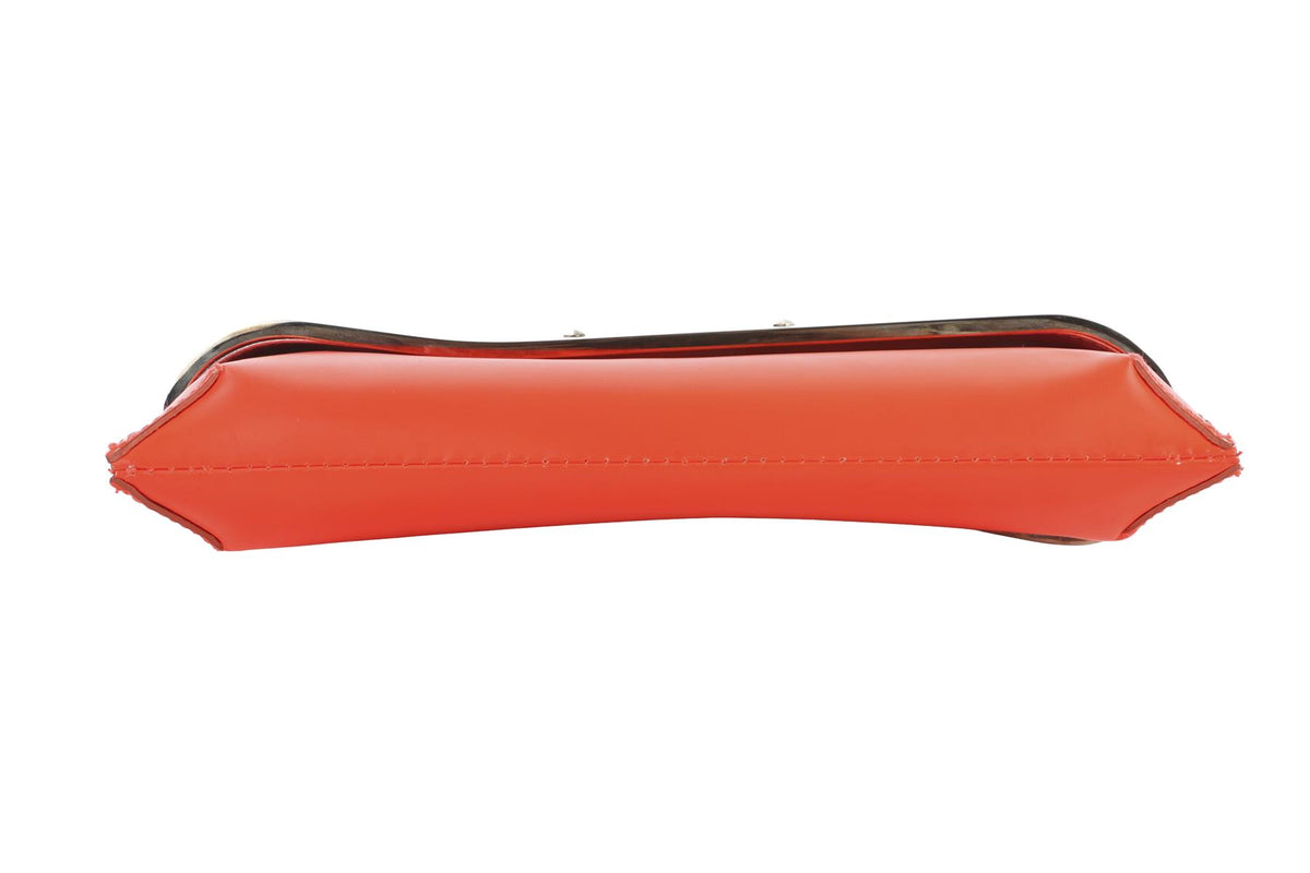 JIMMY CHOO MULTI DAPHNE LEATHER CLUTCH
