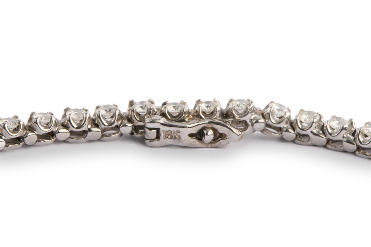 14K WHITE GOLD 11.5CTS DIAMOND NECKLACE
