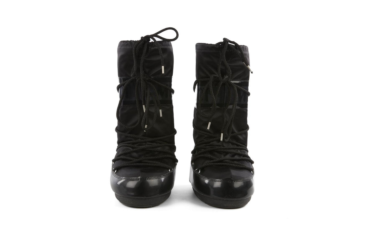 MOON BOOT BLACK KIDS GIRLS BOOTS EU 35-38 UK 2.5-5 US 3.5-6