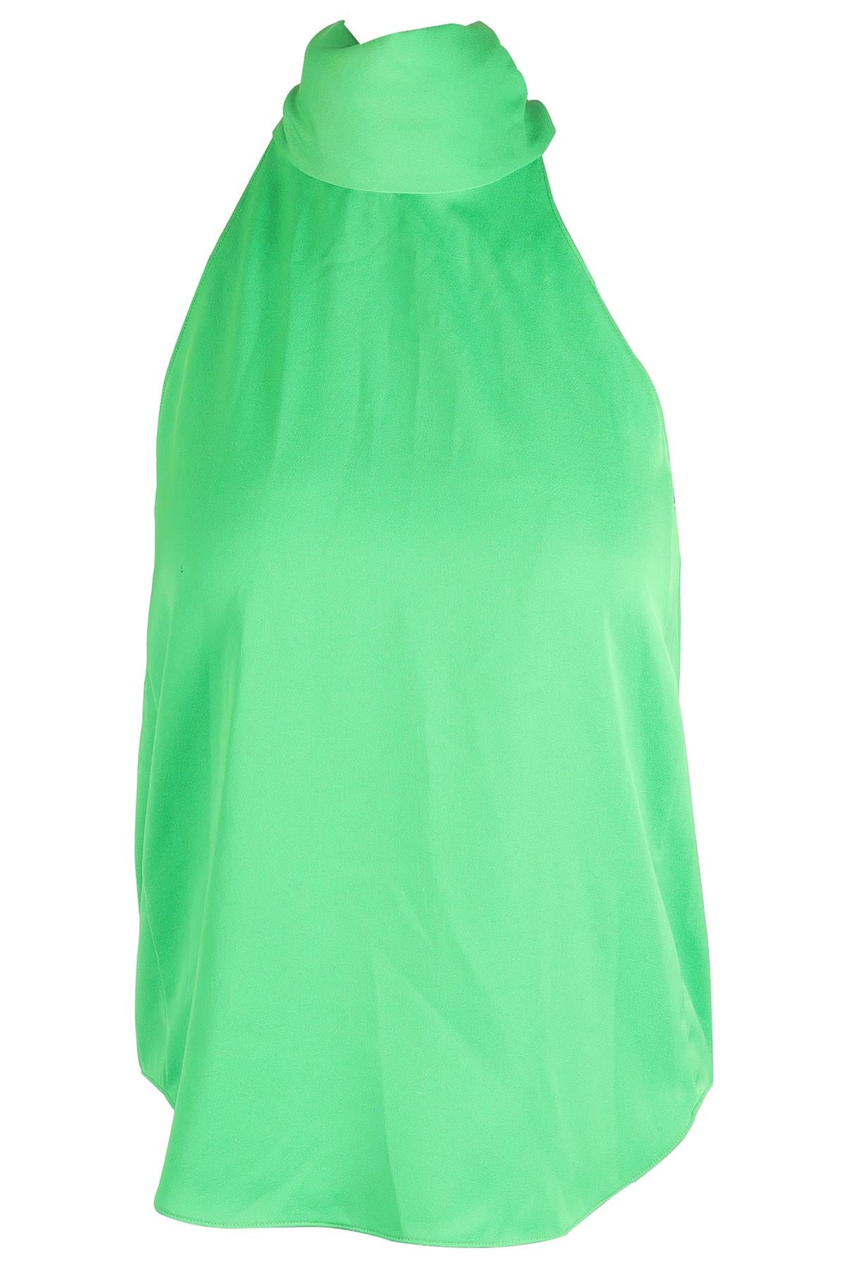 ME+EM GREEN CREPE TOP UK 8