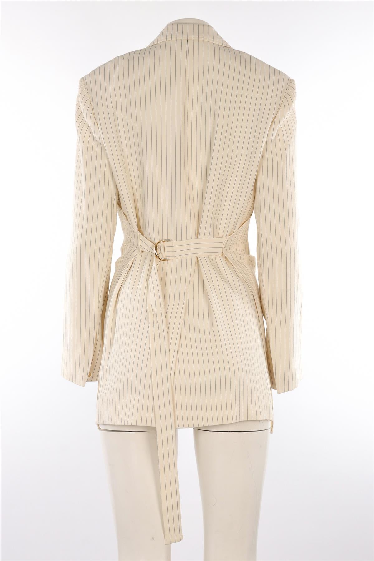 CHLOÉ CREAM WOOL BLAZER FR 36 UK 8