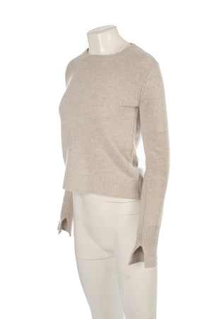 JOSEPH GREY CASHMERE SWEATER XSMALL
