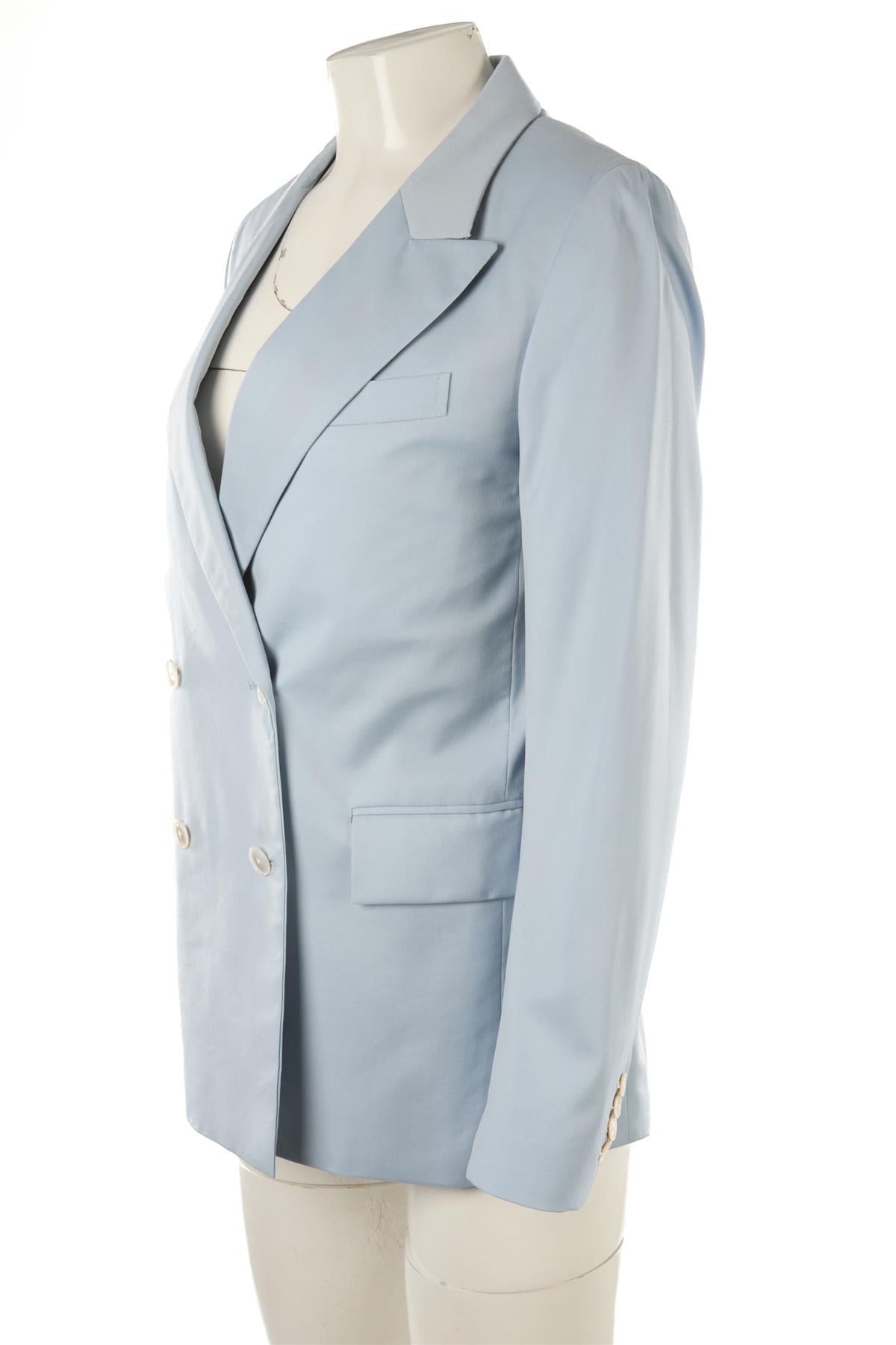 ALEX EAGLE BLUE WOOL BLAZER UK 8